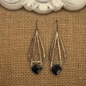 SILPADA ONYX midnight drop dangle earrings✨